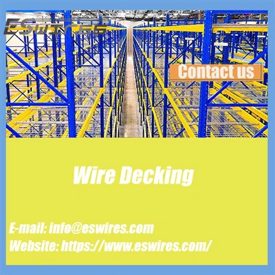 Ki Kapasite Palèt Racking Fil Decking?